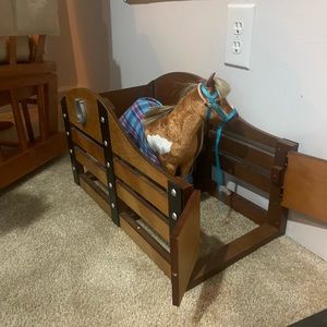 American Girl Doll Horse and Stable